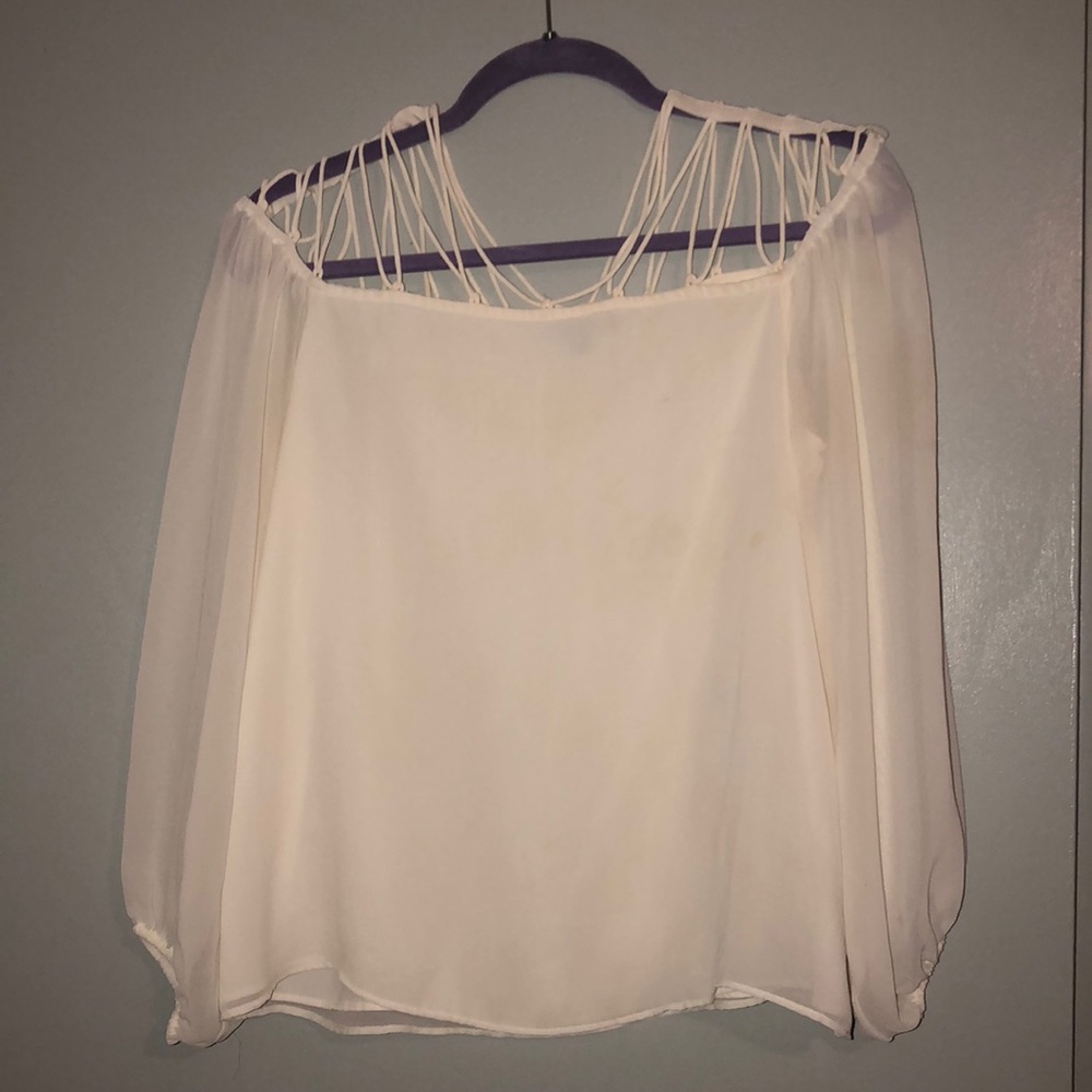 Express off the shoulder blouse